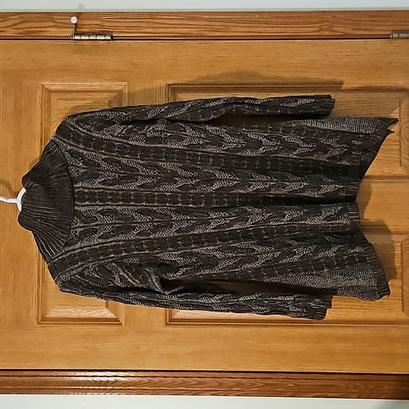 Eight Eight Eight Sz.L Cableknit turtleneck sweater - Picture 5 of 5